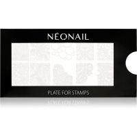 NEONAIL Stamping Plate szablony do paznokci typ 01 1 szt.