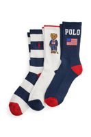 Polo Ralph Lauren Detské ponožky Polo Ralph Lauren 3-pak