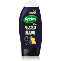 Radox Men Feel Wild душ гел за лице, тяло и коса за мъже Blackberry & Ginger 225 мл.