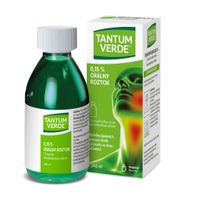 TANTUM VERDE 0,15% kloktadlo 240 ml