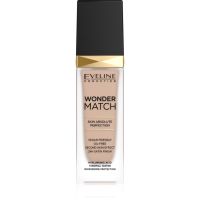 Eveline Cosmetics Wonder Match tartós folyékony alapozó hialuronsavval árnyalat 12 Light Natural 30 ml