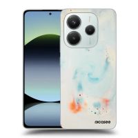 Silikónový čierny obal pre Xiaomi Redmi Note 14 4G - Splash