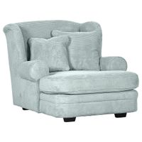 Ambia Home XXL KRESLO, textil, svetlomodrá