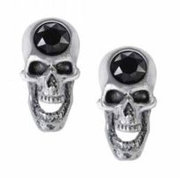 Kolczyki ALCHEMY GOTHIC - Screaming Skull