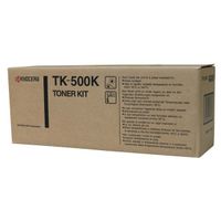 Kyocera originální toner TK500K, black, 8000str., Kyocera FS-C5016N, garan?ní pe?eť Janus