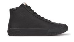 Camper Camaleon Leather Black Boots