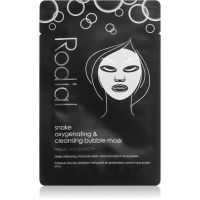 Rodial Snake Oxyganating & cleansing bubble mask čistilna in razstrupljevalna maska z aktivnim ogljem 1 kos