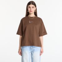 T-shirt Karl Kani Signature Stencil Peached Oversized T-Shirt Brown M
