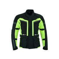 Pánská touringová moto bunda BOS Maximum Neon 3XL