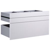 Hom`in SADA ZÁSUVIEK, svetlosivá, 90,9/50,3/46,8 cm