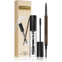 MAC Cosmetics Bubbles & Bows Hi-Brow Kit ajándékszett szemöldökre árnyalat Light 2 db