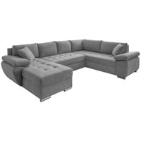 Livetastic SEDACIA SÚPRAVA, textil, strieborná