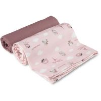 canpol babies Muslin Squares plenice iz blaga Pink 70x70 cm 2 kos