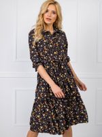 Dress-LK-SK-507495.31P-navy blue
