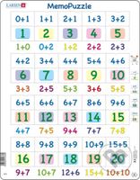 MemoPuzzle: Ščítanie Pexeso puzzle GP3 - puzzle z kategorie Naučné puzzle