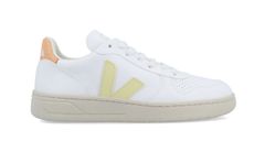Veja V-10 CWL WHITE SUN PEACH Women Femei - Adidași Veja - Alb - VX0703103A-3 - Size: 3
