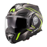Překlopná moto přilba LS2 FF901 Advant X C Future II H-V Yellow P/J XXL (63-64)