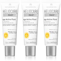 Heliocare 360° Age Active Fluid Bräunungsemulsion gegen die Alterung SPF 50+