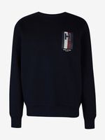 Tommy Hilfiger Emblem Crewneck Majica dugih rukava plava