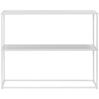 PBJ KONZOLOVÝ STOLÍK, biela, 100/79/29 cm