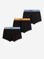 Pepe Jeans Elrod Boxershorts 3 Stück Schwarz