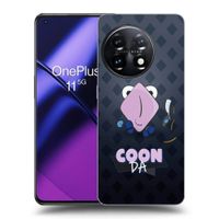 Silikónový čierny obal pre OnePlus 11 5G - COONDA holátko - tmavá