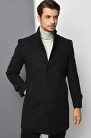 PLT8391 DEWBERRY MEN'S COAT-BLACK