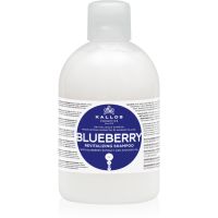 Kallos KJMN Professional Blueberry възстановяващ шампоан за суха, увредена и химически третирана коса 1000 мл.