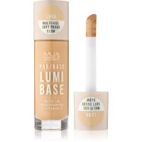 MUA Makeup Academy PRO/BASE Lumi Base Make-up Primer zum Aufklaren der Haut Farbton Luna (Cool) 33 ml