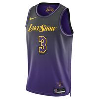 Nike Dri-FIT NBA Anthony Davis Los Angeles Lakers 2024/25 City Edition Swingman Jersey - Pánske - Dres Nike - Fialové - FQ4346-505 - Veľkosť: XS