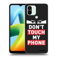 Silikónový čierny obal pre Xiaomi Redmi A2 - Shadow Eye - Transparent