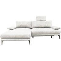 MID.YOU ROHOVÁ SEDAČKA, textil, biela