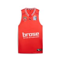 Puma Bamberg Game Basketball-Trikot II Herren | Mit Other Pattern | Red | Größe: 3XL