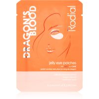 Rodial Dragon's Blood Jelly Eye Patches хидрогелова маска за зоната около очите за хидратиране и изпъване на кожата 4x2 бр.