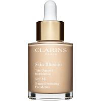 Clarins Skin Illusion Natural Hydrating Foundation világosító hidratáló make-up SPF 15 árnyalat 103N Ivory 30 ml