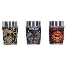 kieliszki (zestaw 3 sztuk) Metallica