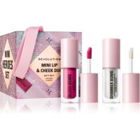 Makeup Revolution Xmass 2024 Mini Cheek & Lip Duo Geschenkset für das Gesicht