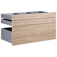 Hom`in SADA ZÁSUVIEK, farba duba, 90,9/50,3/46,8 cm