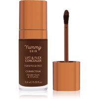 Danessa Myricks Beauty Yummy Skin Lift & Flex Concealer tekoči korektor z mat učinkom odtenek 18 - Deep with Neutral Warm Undertones 8.4 ml