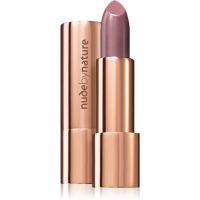 Nude by Nature Moisture Shine glänzender Lippenstift mit feuchtigkeitsspendender Wirkung Farbton 03 Dusty Rose 4 g