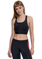 Sport BH URBAN CLASSICS - Mesh BH mit Reißverschluss S