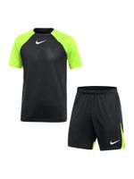 NIKE Odjeća za vježbanje 'Academy Pro'  neonsko zelena / crna / bijela