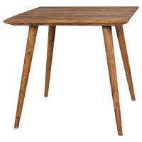 MID.YOU JEDÁLENSKÝ STÔL, indický palisander, farba indického palisandra, 80/76/80 cm