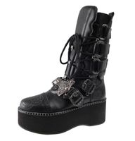 Keilschuhe Unisex - THOR-VIKING - ALCHEMY GOTHIC - ST-B2-Z329 46