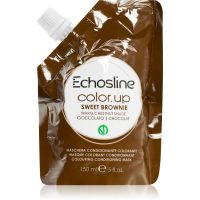 Echosline Color Up barvna maska s hranilnim učinkom odtenek Sweet Brownie 150 ml