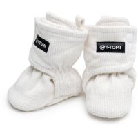 T-TOMI Booties Cream otroški copati 9-12 months Warm 1 par