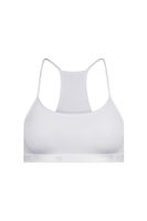 Nikola girl's bra with narrow straps - white