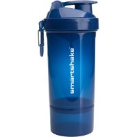 Smartshake Original2GO ONE спортивний шейкер + накопичувач колір Navy Blue 800 мл