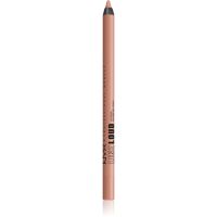 NYX Professional Makeup Line Loud Vegan kontúrovacia ceruzka na pery s matným efektom odtieň 03 - Goal Crusher 1,2 g