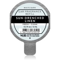 Bath & Body Works Sun Drenched Linen aроматизатор за автомобил пълнител 6 мл.